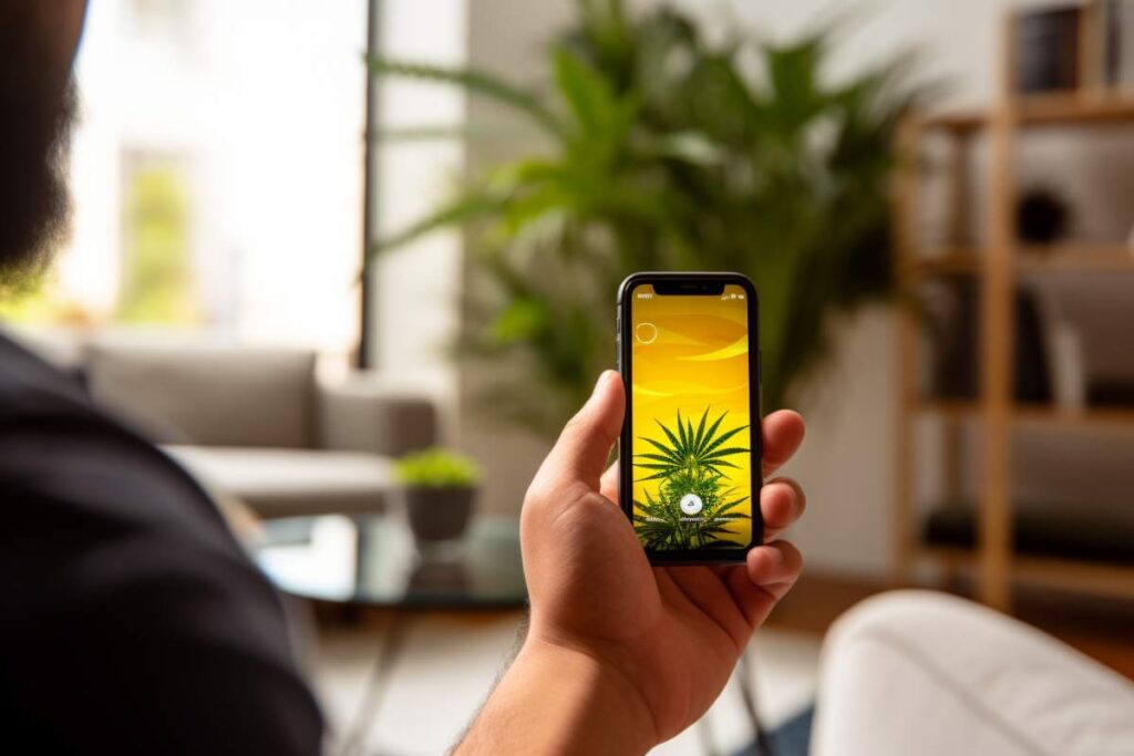 acheter du cbd en ligne sur smartphone